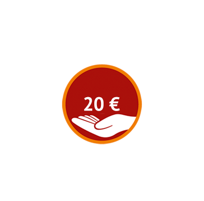 Spenden Sie 20 Euro